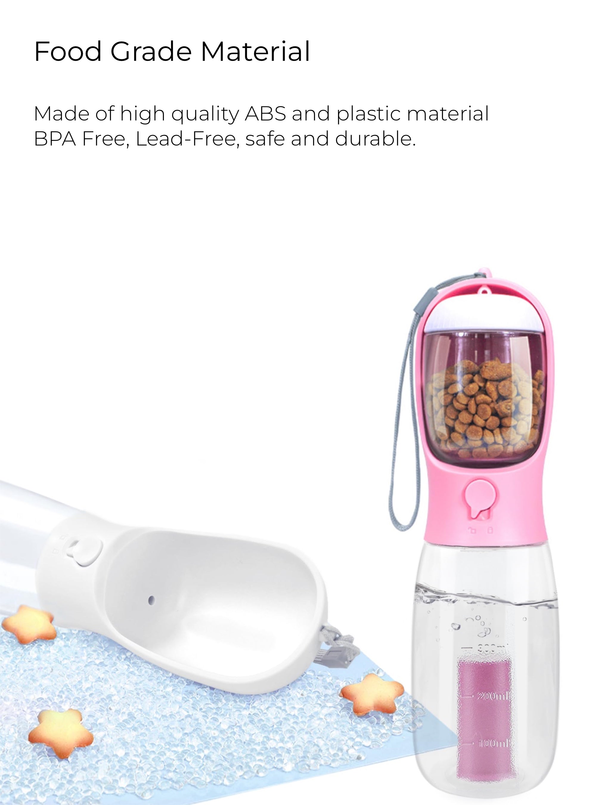 3 in 1 Pet Portable Water Bottle